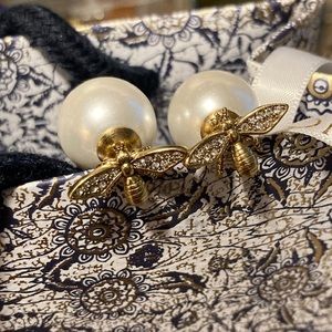 Christian Dior Tribale earrings, bee motif
